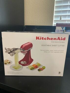 Kitchenaid Vegetable Sheet Cutter Stand Mixer Attachment NWT